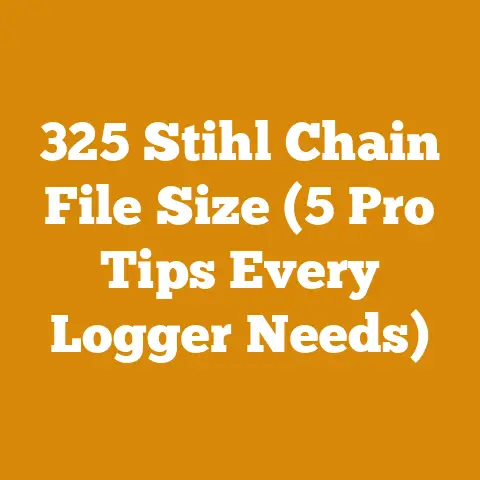 325 Stihl Chain File Size (5 Pro Tips Every Logger Needs)