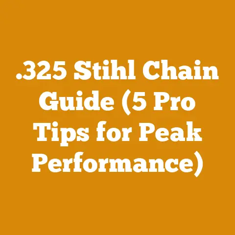 .325 Stihl Chain Guide (5 Pro Tips for Peak Performance)