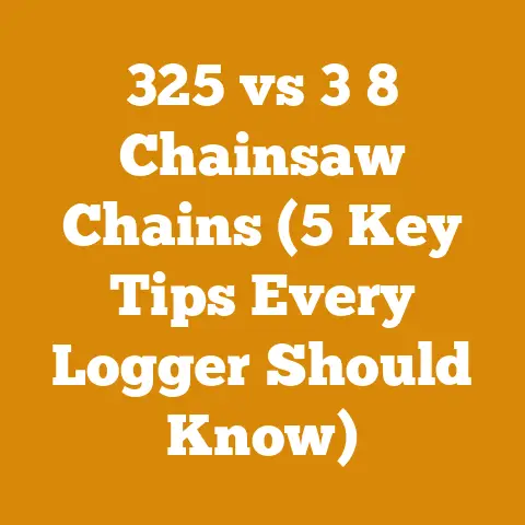 325 vs 3 8 Chainsaw Chains (5 Key Tips Every Logger Should Know)