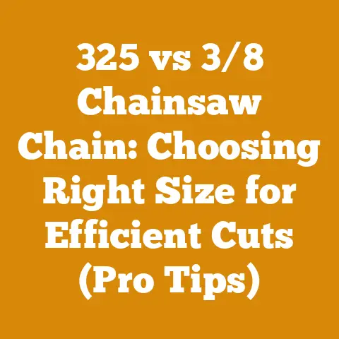 325 vs 3/8 Chainsaw Chain: Choosing Right Size for Efficient Cuts (Pro Tips)