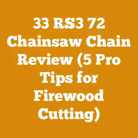 33 RS3 72 Chainsaw Chain Review (5 Pro Tips for Firewood Cutting)