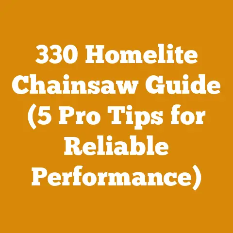 330 Homelite Chainsaw Guide (5 Pro Tips for Reliable Performance)