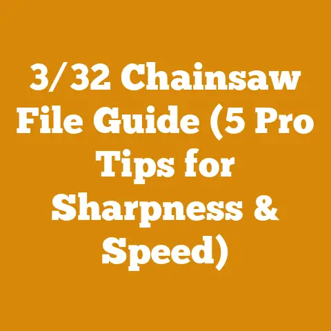 3/32 Chainsaw File Guide (5 Pro Tips for Sharpness & Speed)