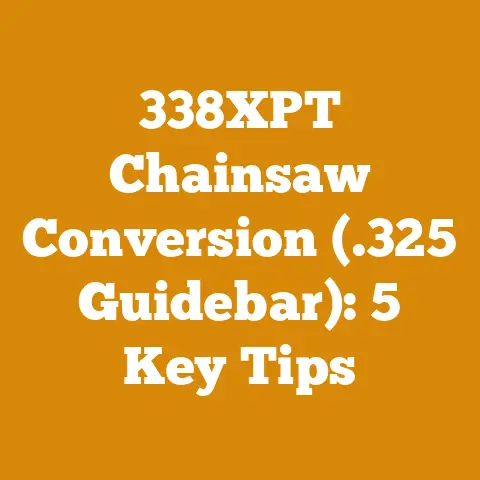 338XPT Chainsaw Conversion (.325 Guidebar): 5 Key Tips