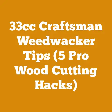 33cc Craftsman Weedwacker Tips (5 Pro Wood Cutting Hacks)