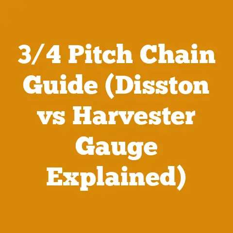 3/4 Pitch Chain Guide (Disston vs Harvester Gauge Explained)