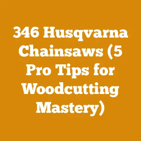 346 Husqvarna Chainsaws (5 Pro Tips for Woodcutting Mastery)