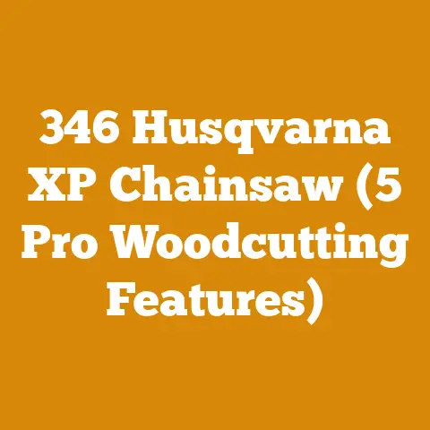 346 Husqvarna XP Chainsaw (5 Pro Woodcutting Features)
