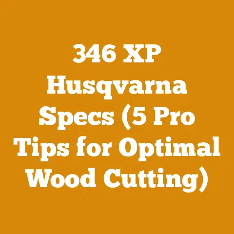 346 XP Husqvarna Specs (5 Pro Tips for Optimal Wood Cutting)