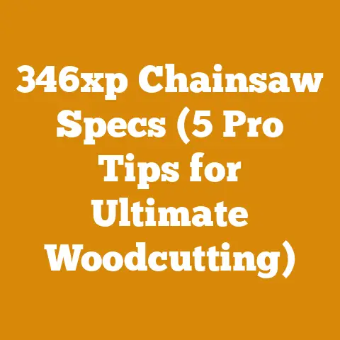 346xp Chainsaw Specs (5 Pro Tips for Ultimate Woodcutting)