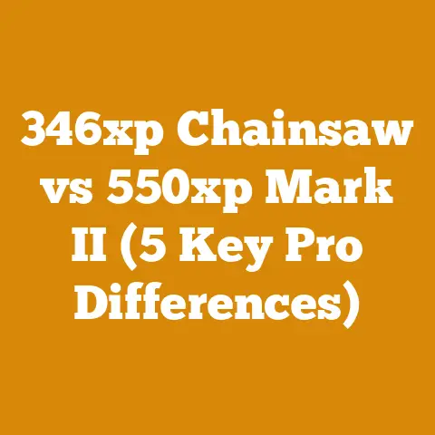 346xp Chainsaw vs 550xp Mark II (5 Key Pro Differences)