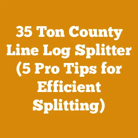 35 Ton County Line Log Splitter (5 Pro Tips for Efficient Splitting)
