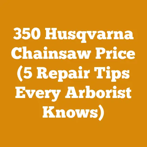 350 Husqvarna Chainsaw Price (5 Repair Tips Every Arborist Knows)