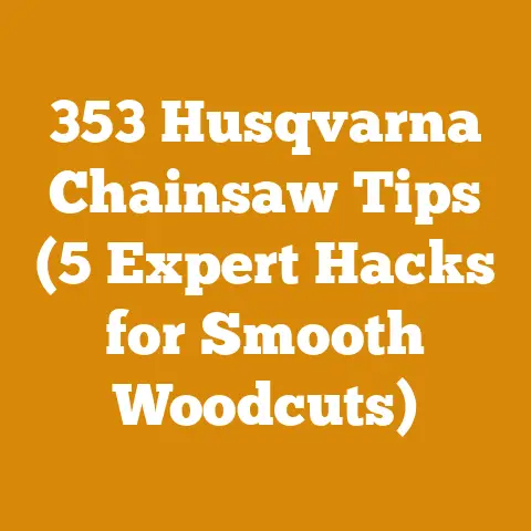 353 Husqvarna Chainsaw Tips (5 Expert Hacks for Smooth Woodcuts)