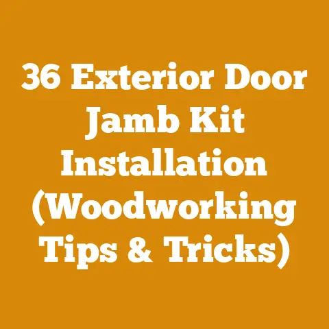 36 Exterior Door Jamb Kit Installation (Woodworking Tips & Tricks)