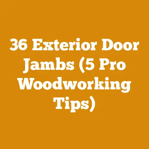 36 Exterior Door Jambs (5 Pro Woodworking Tips)