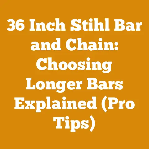 36 Inch Stihl Bar and Chain: Choosing Longer Bars Explained (Pro Tips)