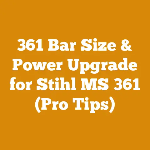 361 Bar Size & Power Upgrade for Stihl MS 361 (Pro Tips)
