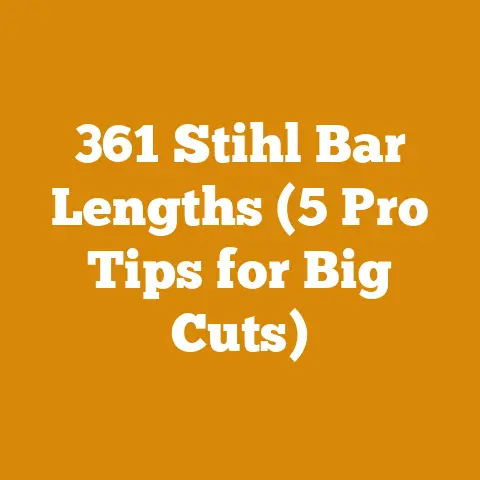 361 Stihl Bar Lengths (5 Pro Tips for Big Cuts)