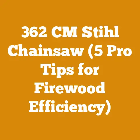 362 CM Stihl Chainsaw (5 Pro Tips for Firewood Efficiency)