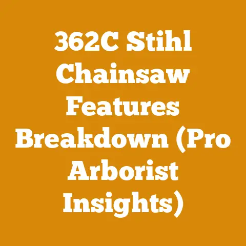 362C Stihl Chainsaw Features Breakdown (Pro Arborist Insights)