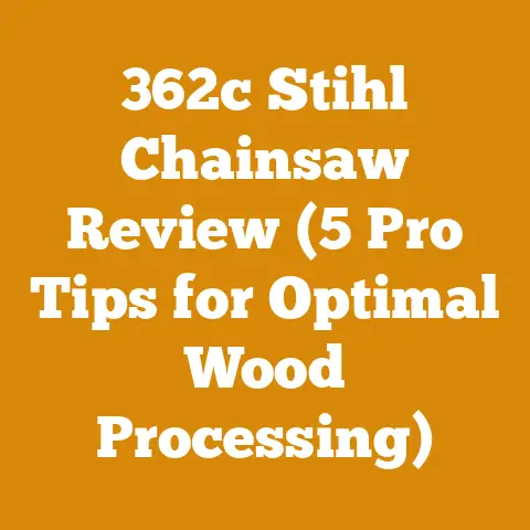 362c Stihl Chainsaw Review (5 Pro Tips for Optimal Wood Processing)