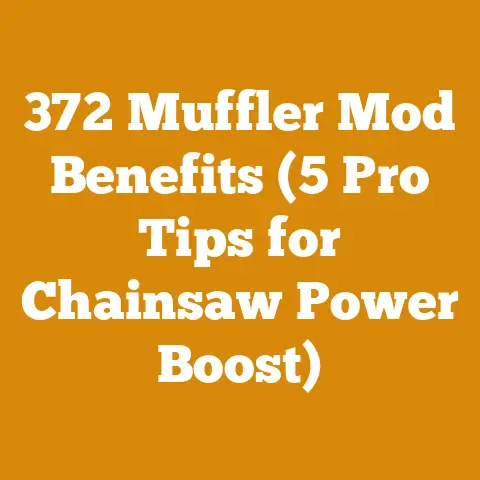 372 Muffler Mod Benefits (5 Pro Tips for Chainsaw Power Boost)