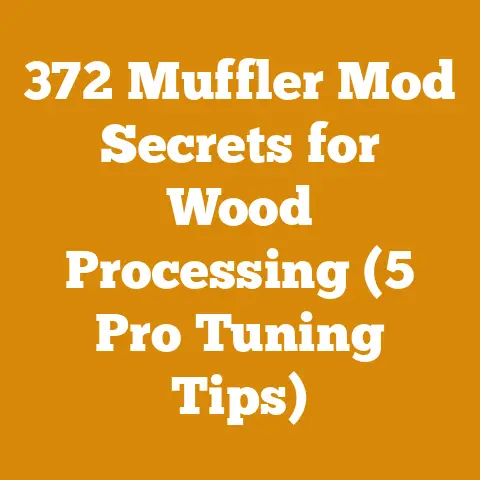 372 Muffler Mod Secrets for Wood Processing (5 Pro Tuning Tips)