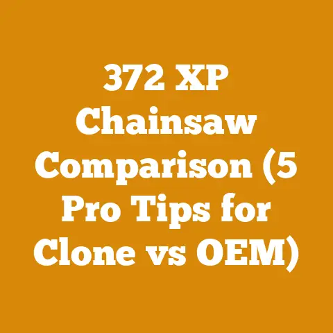 372 XP Chainsaw Comparison (5 Pro Tips for Clone vs OEM)
