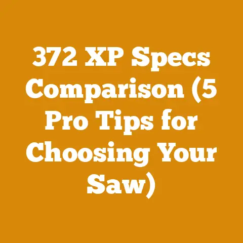 372 XP Specs Comparison (5 Pro Tips for Choosing Your Saw)