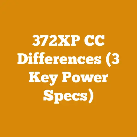 372XP CC Differences (3 Key Power Specs)