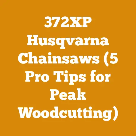 372XP Husqvarna Chainsaws (5 Pro Tips for Peak Woodcutting)
