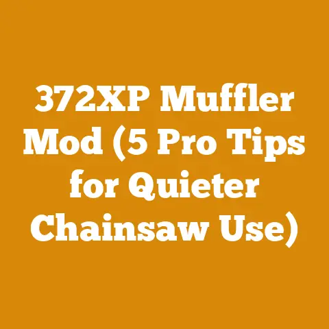 372XP Muffler Mod (5 Pro Tips for Quieter Chainsaw Use)