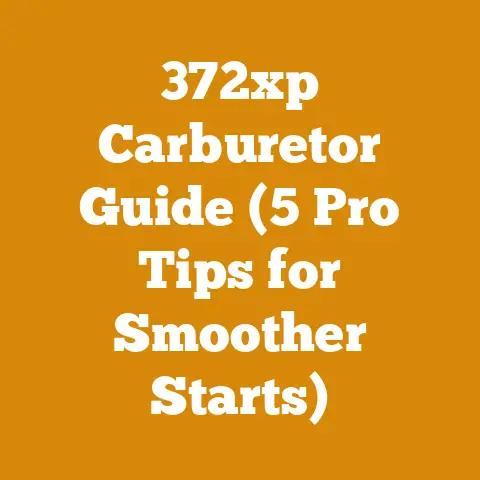 372xp Carburetor Guide (5 Pro Tips for Smoother Starts)