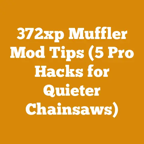 372xp Muffler Mod Tips (5 Pro Hacks for Quieter Chainsaws)