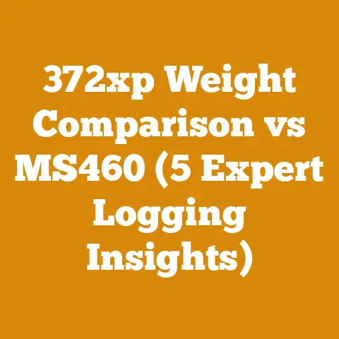 372xp Weight Comparison vs MS460 (5 Expert Logging Insights)