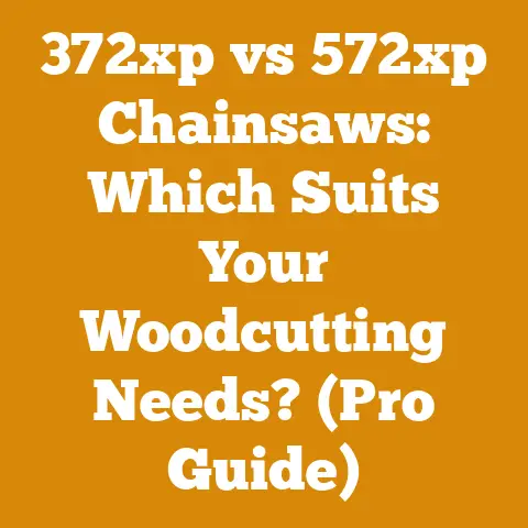 372xp vs 572xp Chainsaws: Which Suits Your Woodcutting Needs? (Pro Guide)