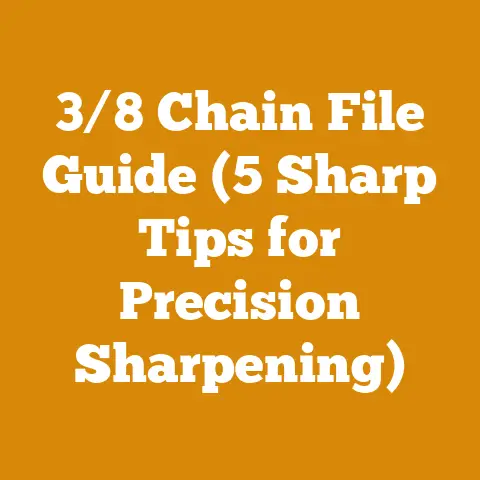 3/8 Chain File Guide (5 Sharp Tips for Precision Sharpening)
