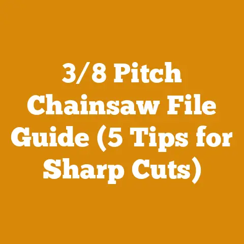 3/8 Pitch Chainsaw File Guide (5 Tips for Sharp Cuts)