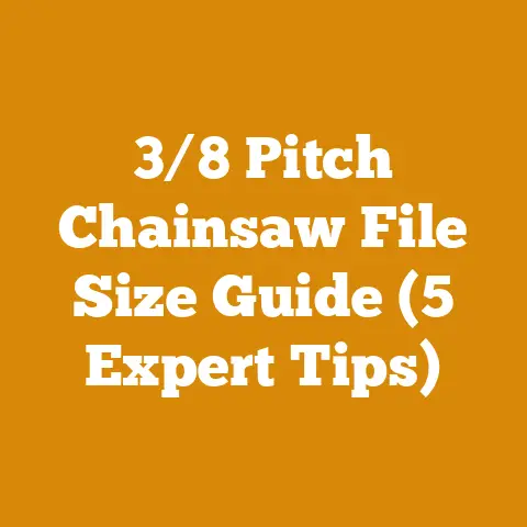 3/8 Pitch Chainsaw File Size Guide (5 Expert Tips)