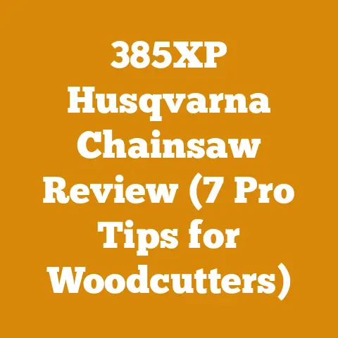 385XP Husqvarna Chainsaw Review (7 Pro Tips for Woodcutters)