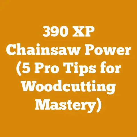 390 XP Chainsaw Power (5 Pro Tips for Woodcutting Mastery)