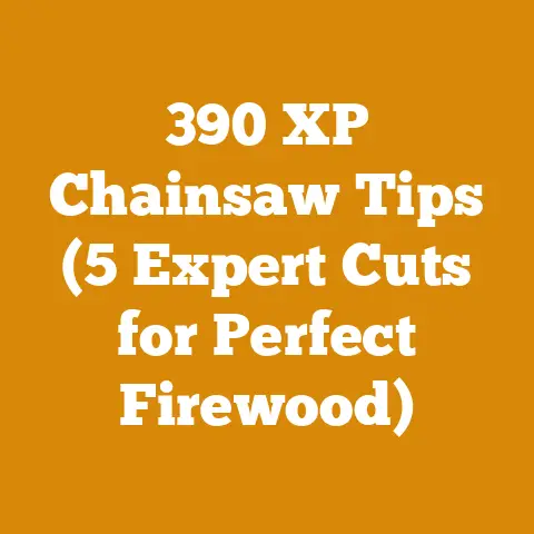 390 XP Chainsaw Tips (5 Expert Cuts for Perfect Firewood)