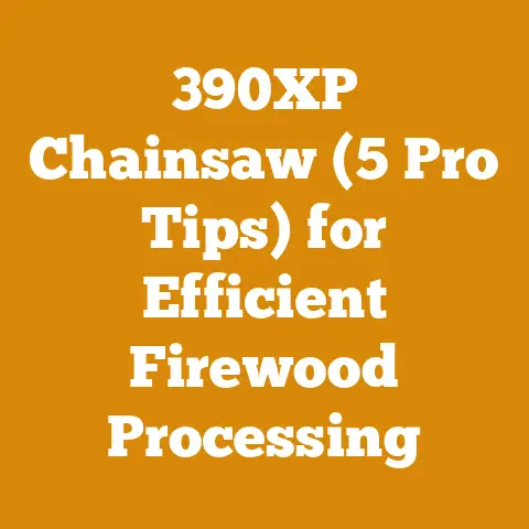 390XP Chainsaw (5 Pro Tips) for Efficient Firewood Processing