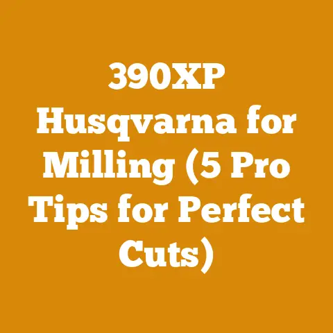 390XP Husqvarna for Milling (5 Pro Tips for Perfect Cuts)