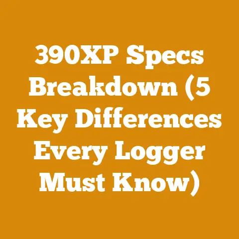 390XP Specs Breakdown (5 Key Differences Every Logger Must Know)