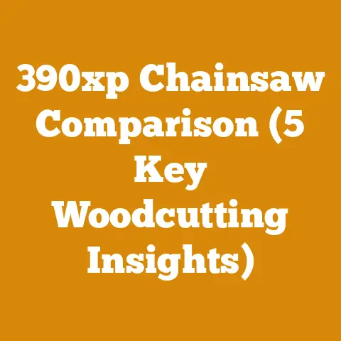 390xp Chainsaw Comparison (5 Key Woodcutting Insights)