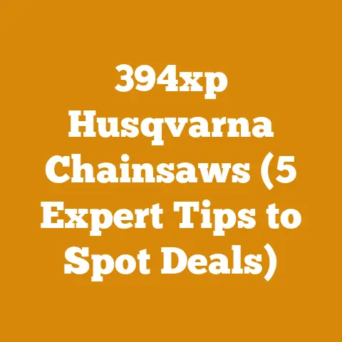 394xp Husqvarna Chainsaws (5 Expert Tips to Spot Deals)