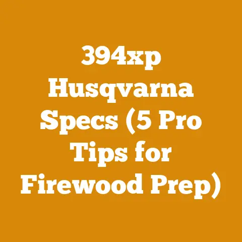 394xp Husqvarna Specs (5 Pro Tips for Firewood Prep)