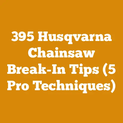 395 Husqvarna Chainsaw Break-In Tips (5 Pro Techniques)